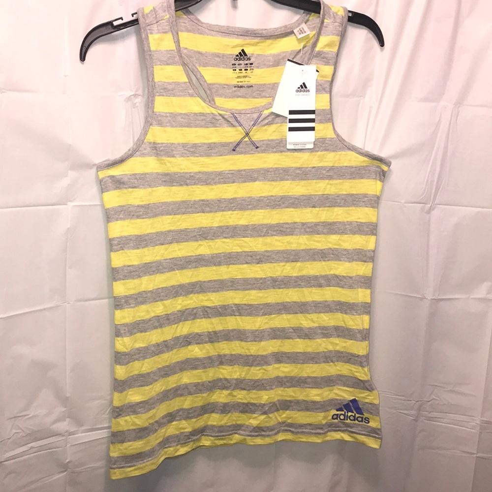 ADIDAS sport stripe tank